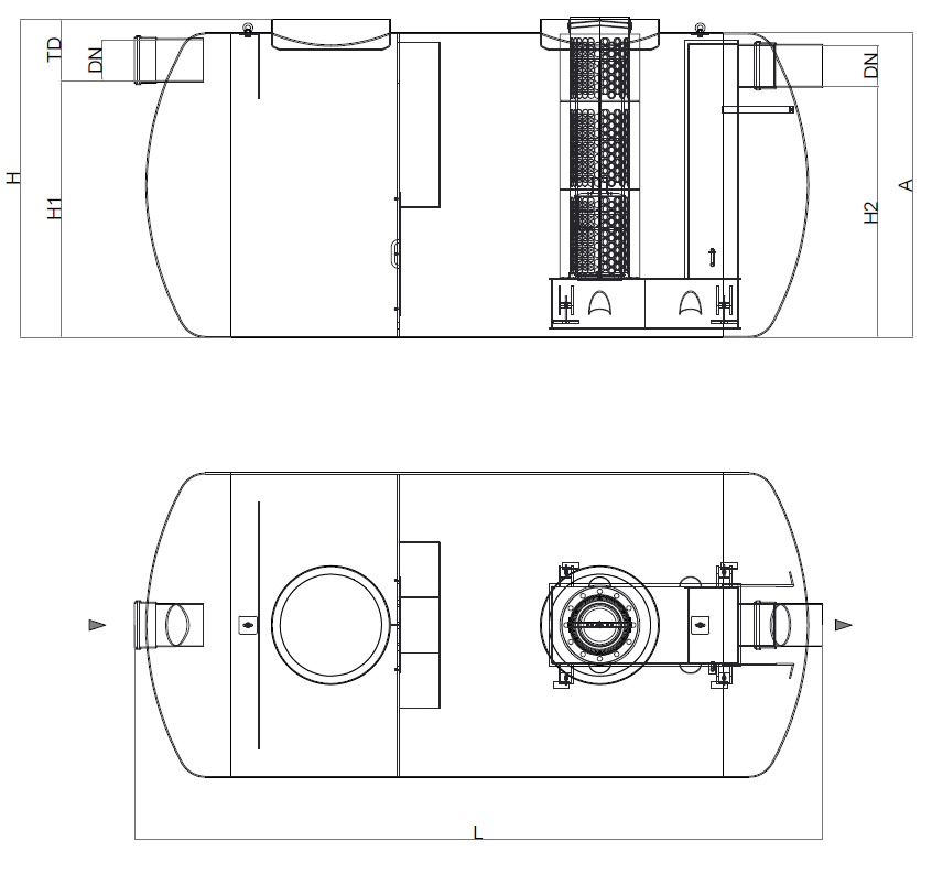 ESQUEMA TECNIGO GENERICO OLEOPATOR G 65 CONTAINER