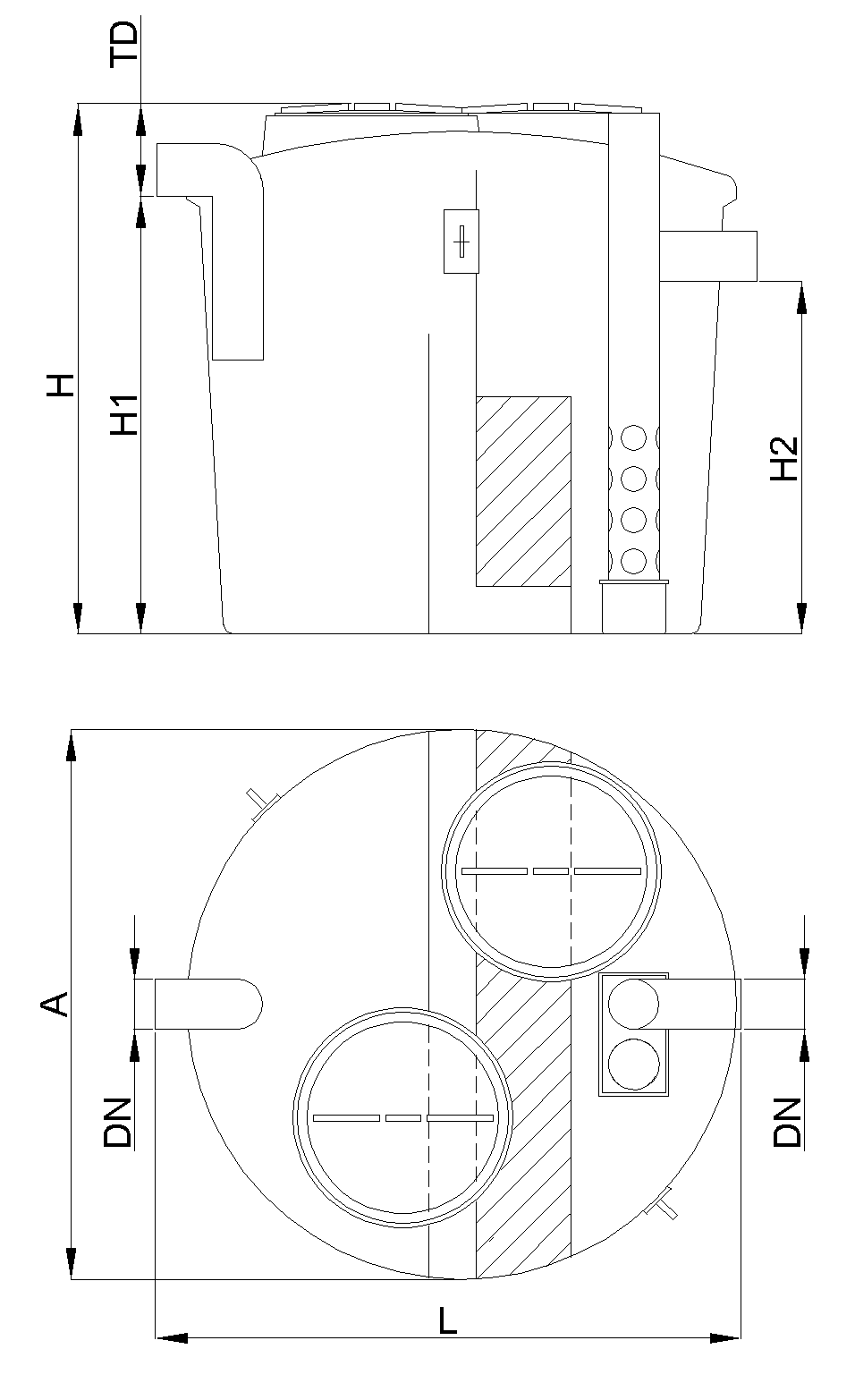 Esquema SHDGCO Cilindrico