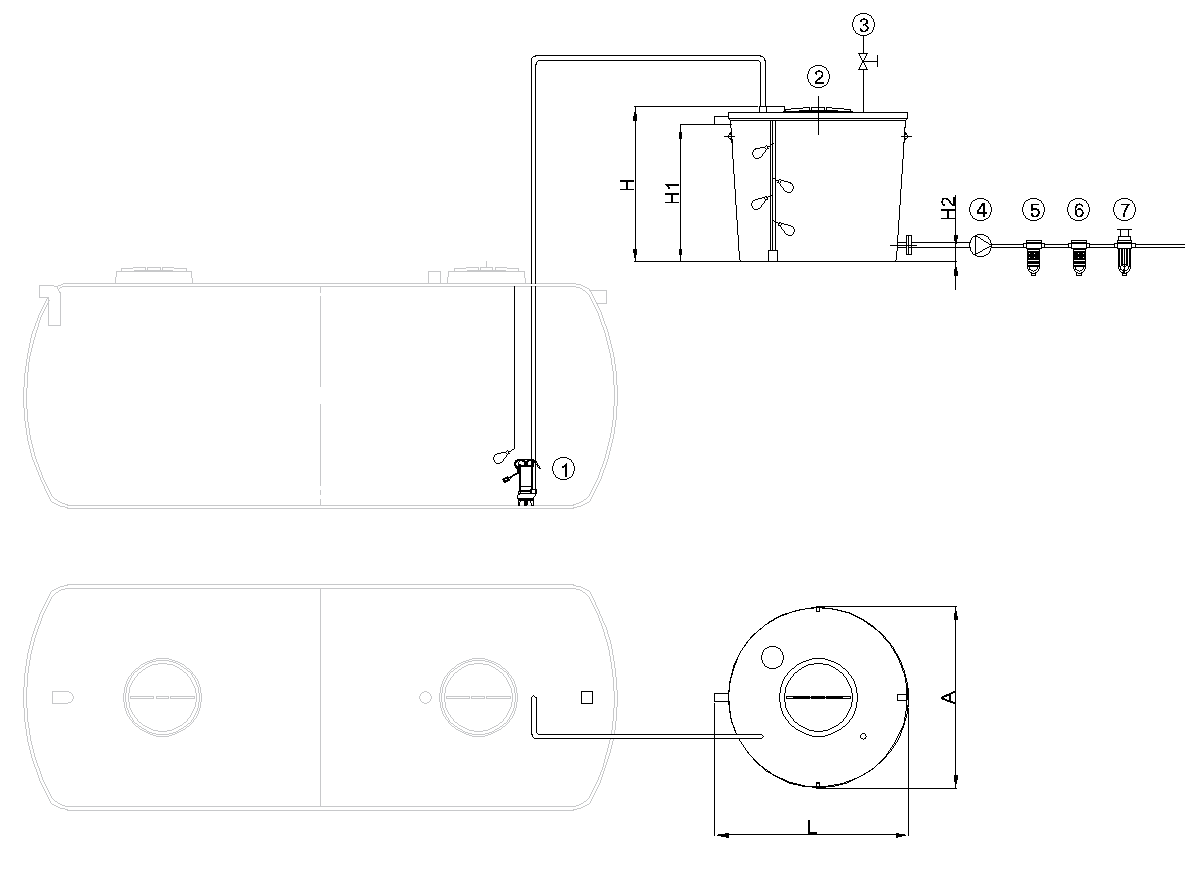 Esquema TAPUV 2200L