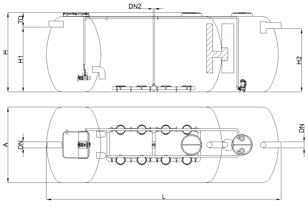 Esquema técnico ROXNITRO