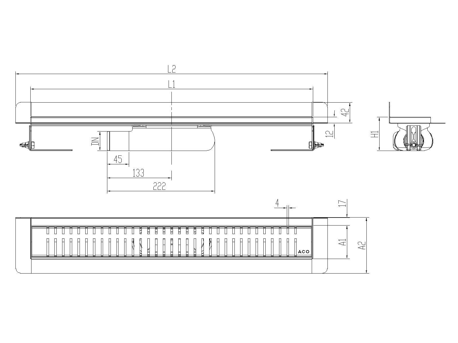 SHOWERDRAIN-C 2.0 C_MARCO TRAS SHLI DN50 H69 C_RJ PIANO S_TELA