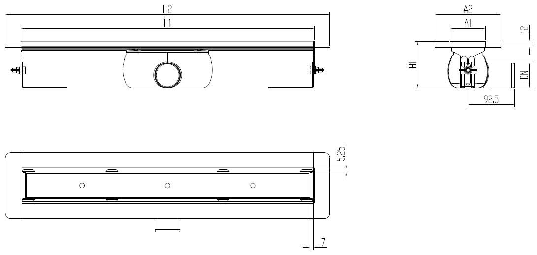 SHOWERDRAIN 2.0 C_ALAS SH H92 C_RJ RELL S_TELA