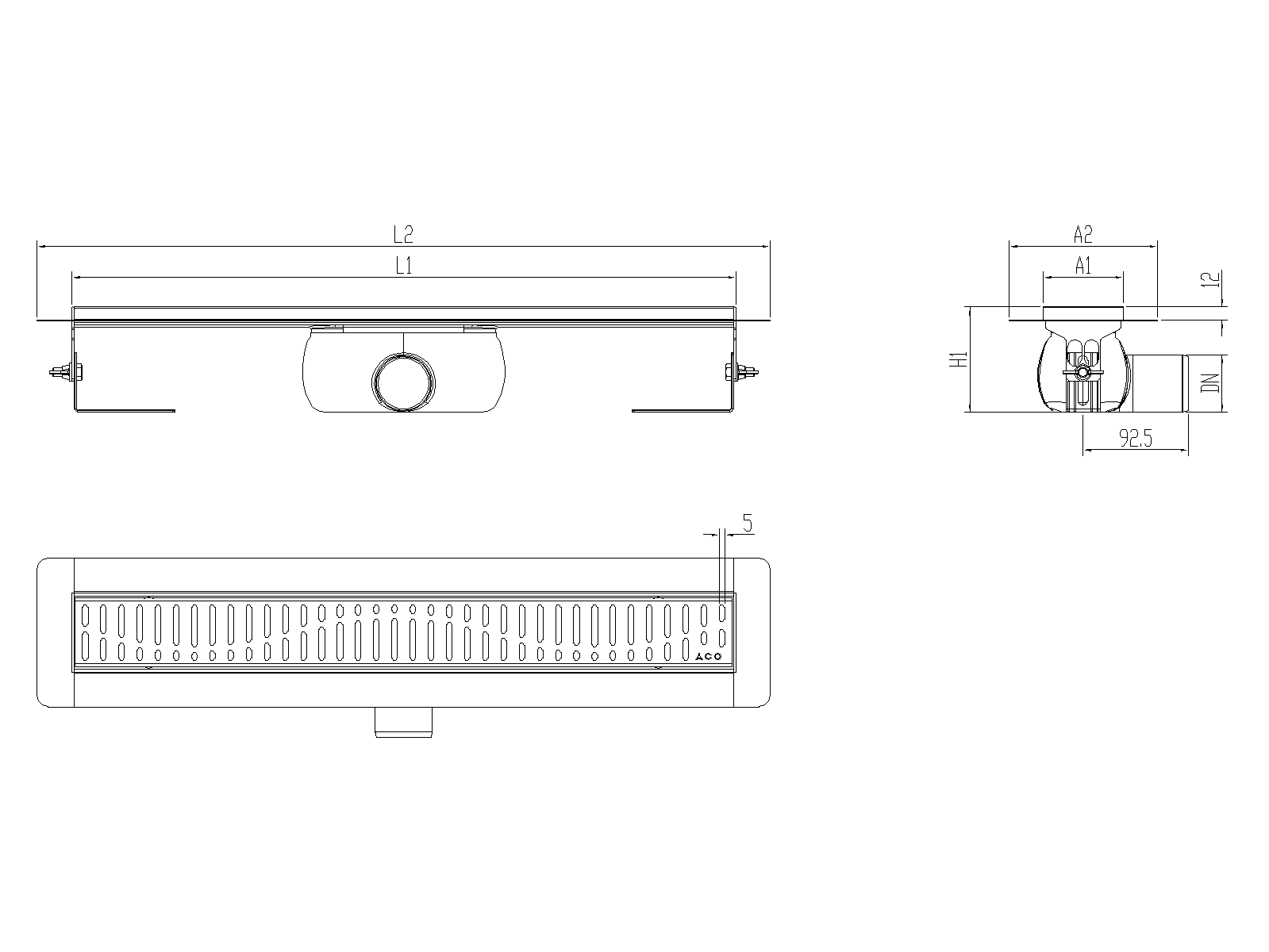 SHOWERDRAIN 2.0 C_ALAS SH H92 C_RJ WAVE S_TELA