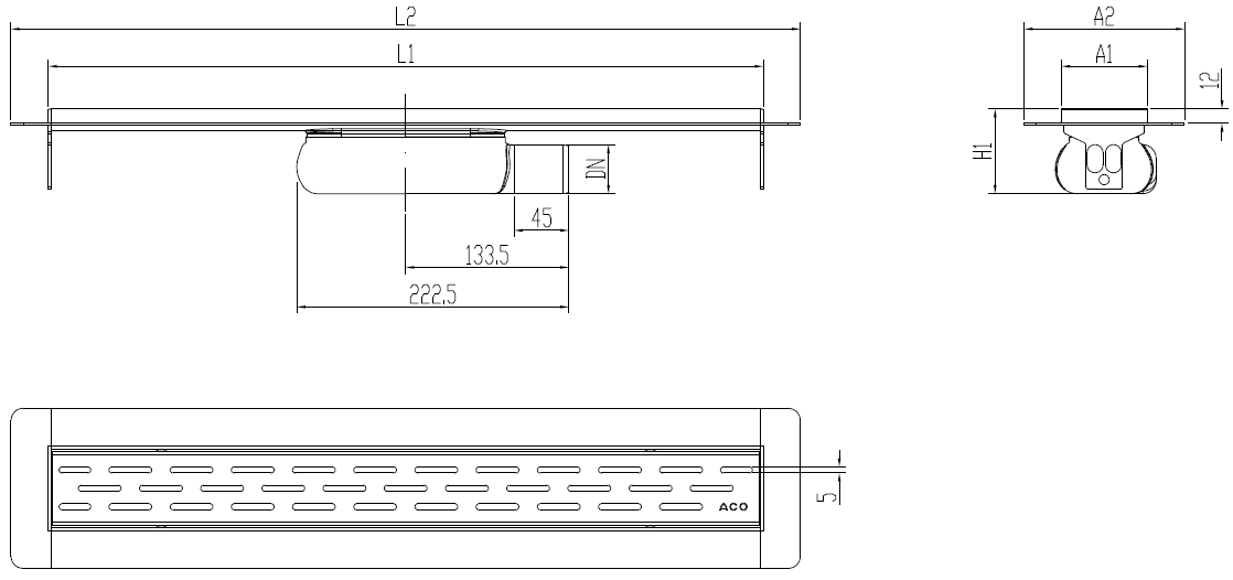 SHOWERDRAIN 2.0 C_ALAS SH LAT H69 C_RJ SLOT S_TELA