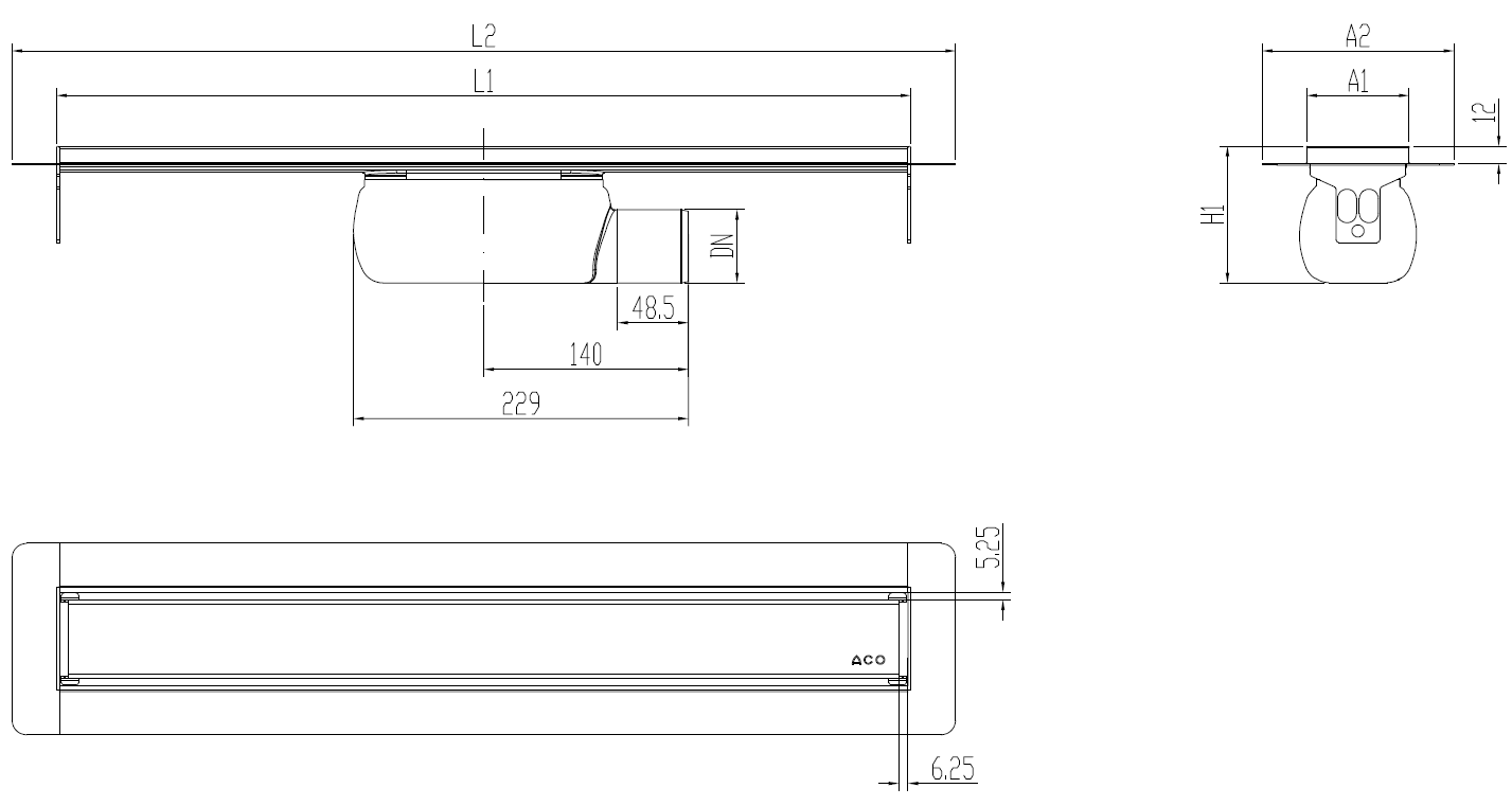 SHOWERDRAIN 2.0 C_ALAS SH LAT H92 C_RJ MASSIVE S_TELA