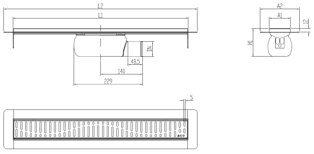SHOWERDRAIN 2.0 C_ALAS SH LAT H92 C_RJ WAVE S_TELA