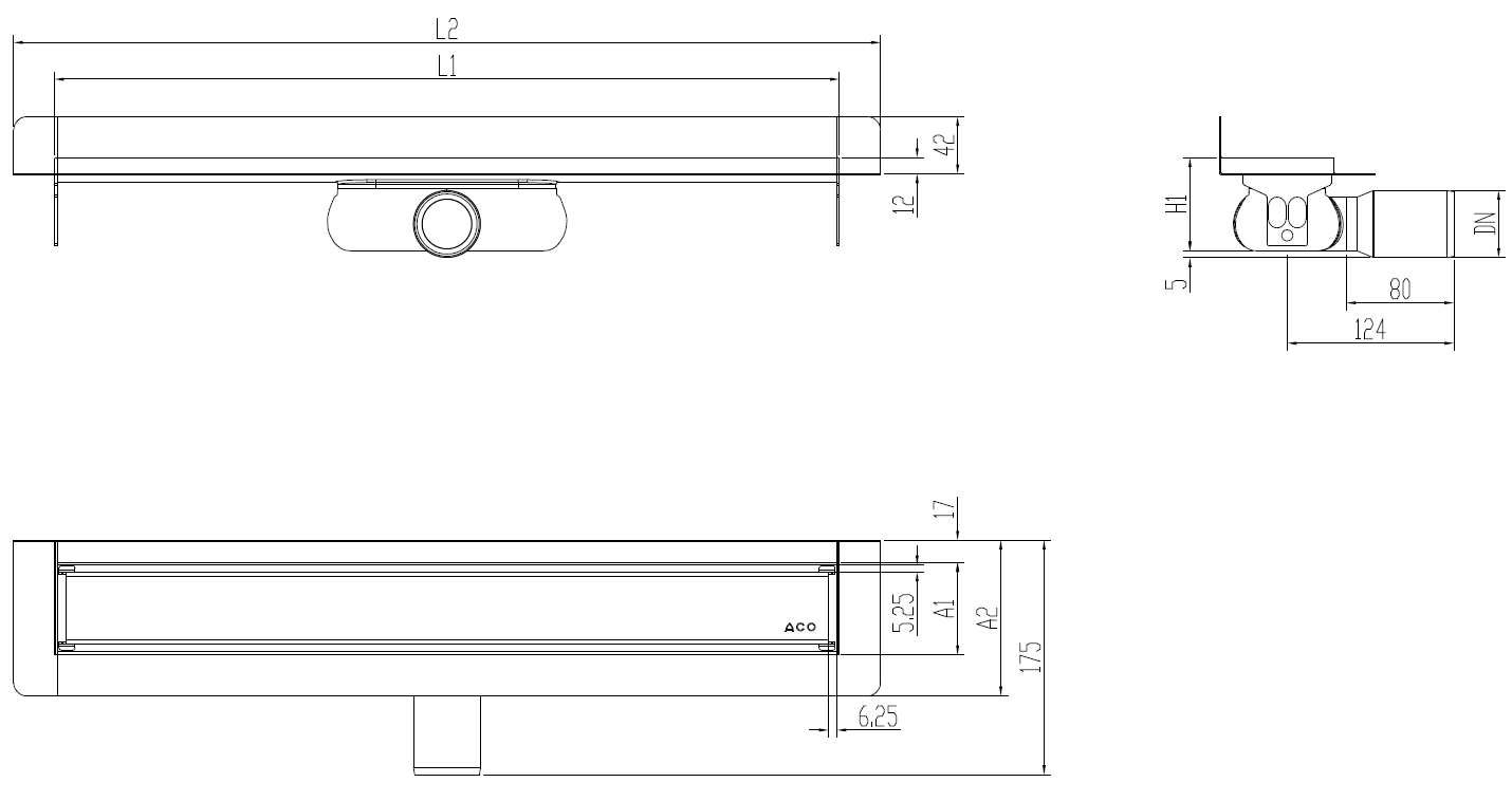 SHOWERDRAIN 2.0 C_MT SH H69 C_RJ MASSIVE S_TELA