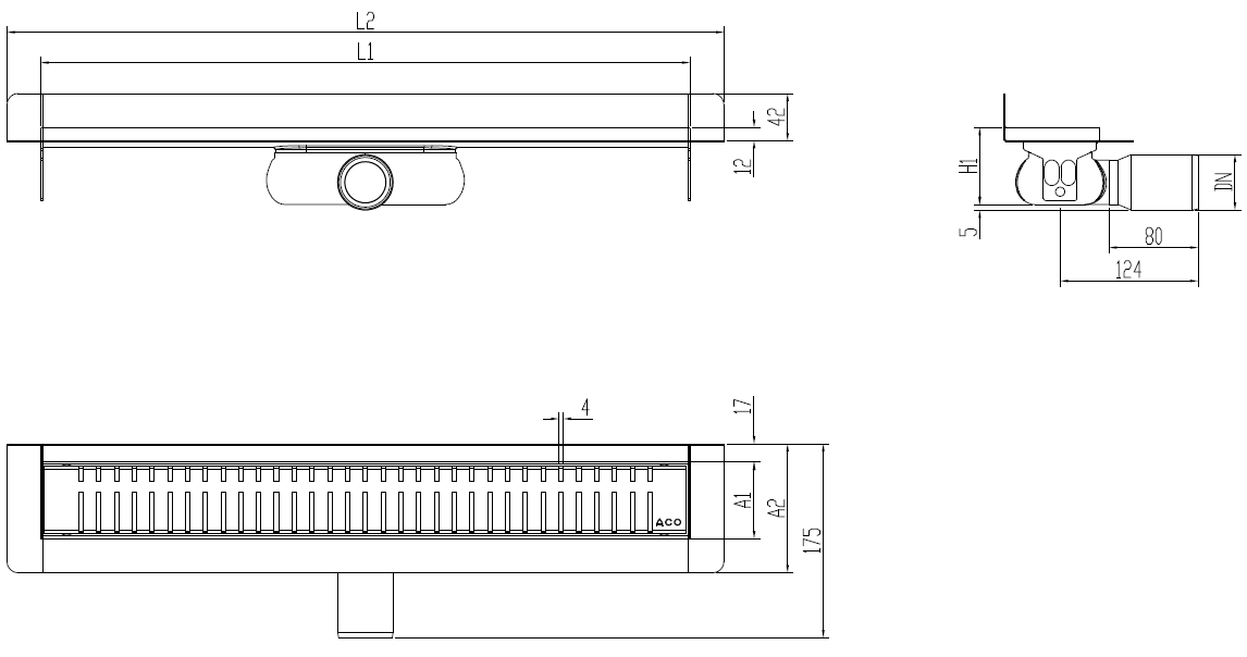 SHOWERDRAIN 2.0 C_MT SH H69 C_RJ PIANO S_TELA