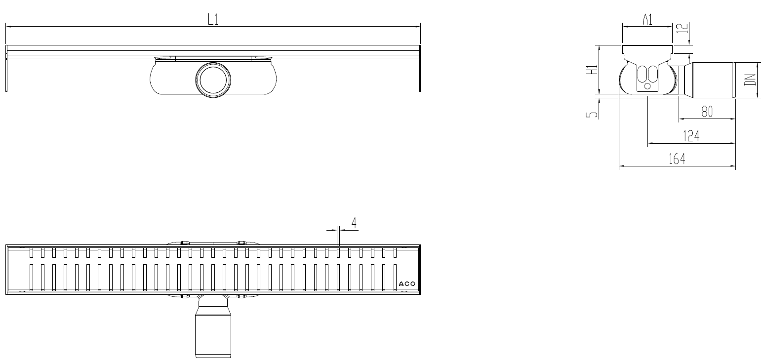 SHOWERDRAIN 2.0 S_ALAS SH H69 C_RJ PIANO S_TELA