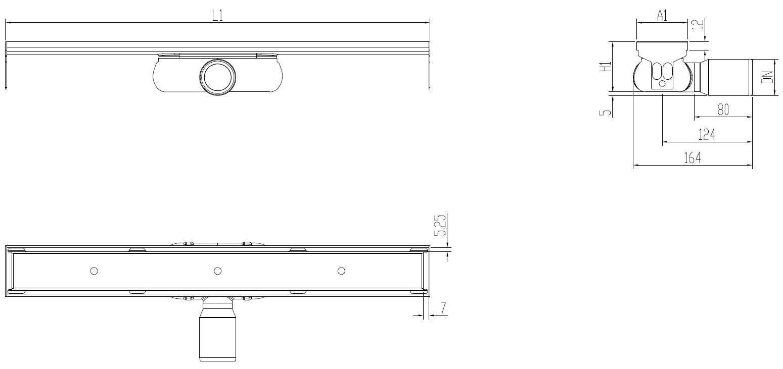SHOWERDRAIN 2.0 S_ALAS SH H69 C_RJ TILE S_TELA