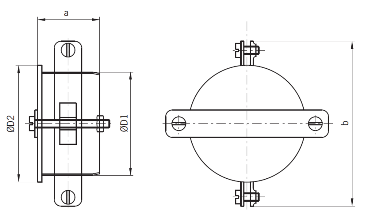 TUB PIPE TAPON ABRAZADERA