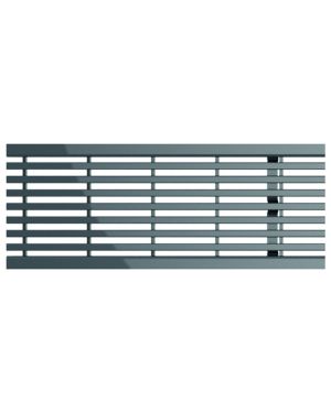 GRATE SELF 100 L1000 A15 AISI304 BAR PERFIL T W/FIX SPRINGLOCK