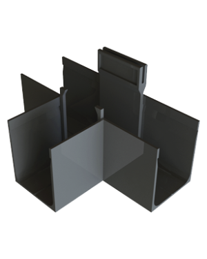 CONECTOR EN T P/CNL SLIMLINE GARDEN
