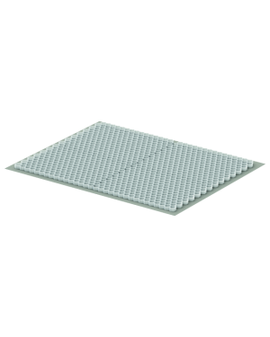 PANAL GRAVEL GRID BLANCO PP 1176X1535MM H30MM CL 300 C/TELA