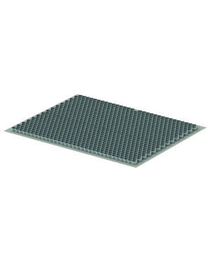 PANAL GRAVEL GRID GRIS PP-R 1176X1535MM H30MM CL 300 C/TELA