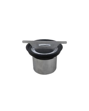 SIFÃO AISI304 Ø73 H55,5 P/CNL CLASSIC C/SAÍDA Ø75