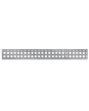 GRATE SELF 100 L1000 A15 AISI304 PERF C ANTIT W/FIX CLIP