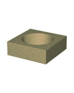 ISOLAMENTO STONE WOOL P/FONDO S/V DN70 INT/Ø160