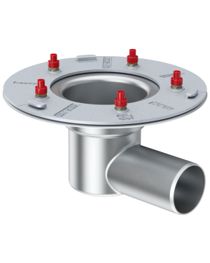 GULLY BODY WO/FAT STAINLESS STEEL AISI 304 VARIANT-FLEX OUT/H DN70