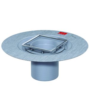 CUERPO SUM ABS/AISI304 EASYFLOW 149X149 CERAM IMP LIQUIDA Ø125
