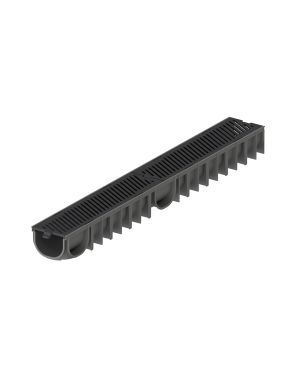 CNL EASYLINE 100 HDPE NEGRO H90 L1000MM C/RJ PAS B125 FUNDICION