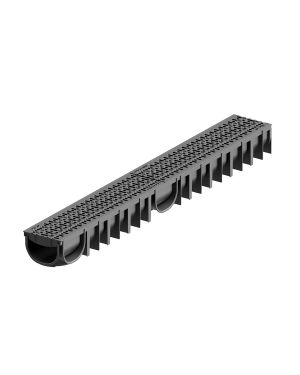 CNL EASYLINE 100 HDPE NEGRO H90 L1000MM C/RJ DESIGN B125 PP-GF