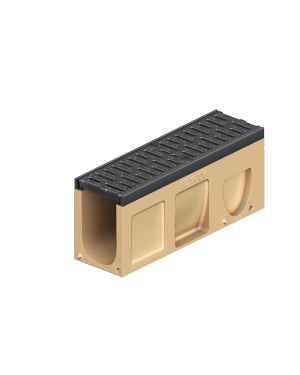 CNL REG MONOBLOCK PD100V 0.2 500MM H240 C/JUNT LABIO DN 100 D400 C/RJ PAS FUNDICIÓN