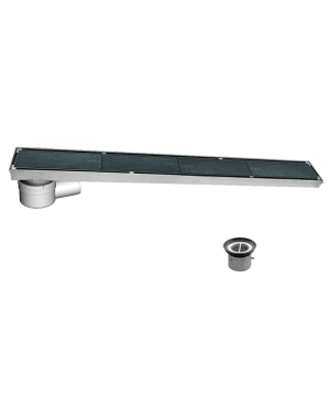 CNL CHUVEIRO CLASSIC S/ALAS AISI304 L600MM DN75 H25-30 C/GRELHA REBAIXADA