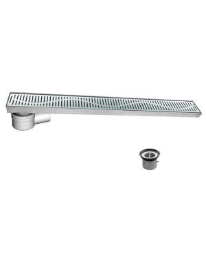 CNL CHUVEIRO CLASSIC S/ALAS AISI304 L600MM DN75 H25-30 C/GRELHA WAVE