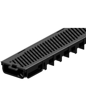 CNL EASYLINE 100 HDPE NEGRO H50 L1000MM C/RJ PAS B125 FUNDICION