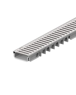 CNL EASYLINE 100 HDPE GRIS H50 L1000MM C/RJ PAS A15 AºGº