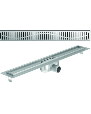 CNL DUCHA SHOWERDRAIN-C 2.0 C/ALAS AISI304 L585MM S/H DN50 H93 C/RJ WAVE S/TELA