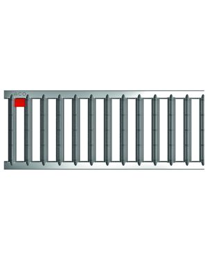 GRATE SELF 100 L1000 A15 AISI304 PAS W/FIX CLIP