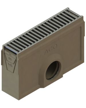SUMP SELF 100 H304 DN/OD 110 W/GR PAS AISI304 A15