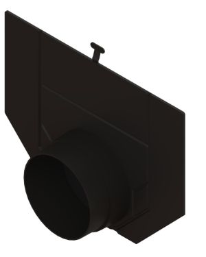 END CAP DN/OD 80 PP H150 SELF 100/200