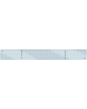 GRATE SELF 100 L1000 K3 AISI304 PERF C W/FIX CLIP