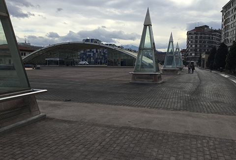 ACO - Plaza de los Ferroviarios Oviedo 