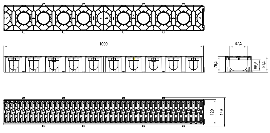 00319310 ESQUEMA Esquema Cnl Hexaline 2.0 con Reja Pas. PP