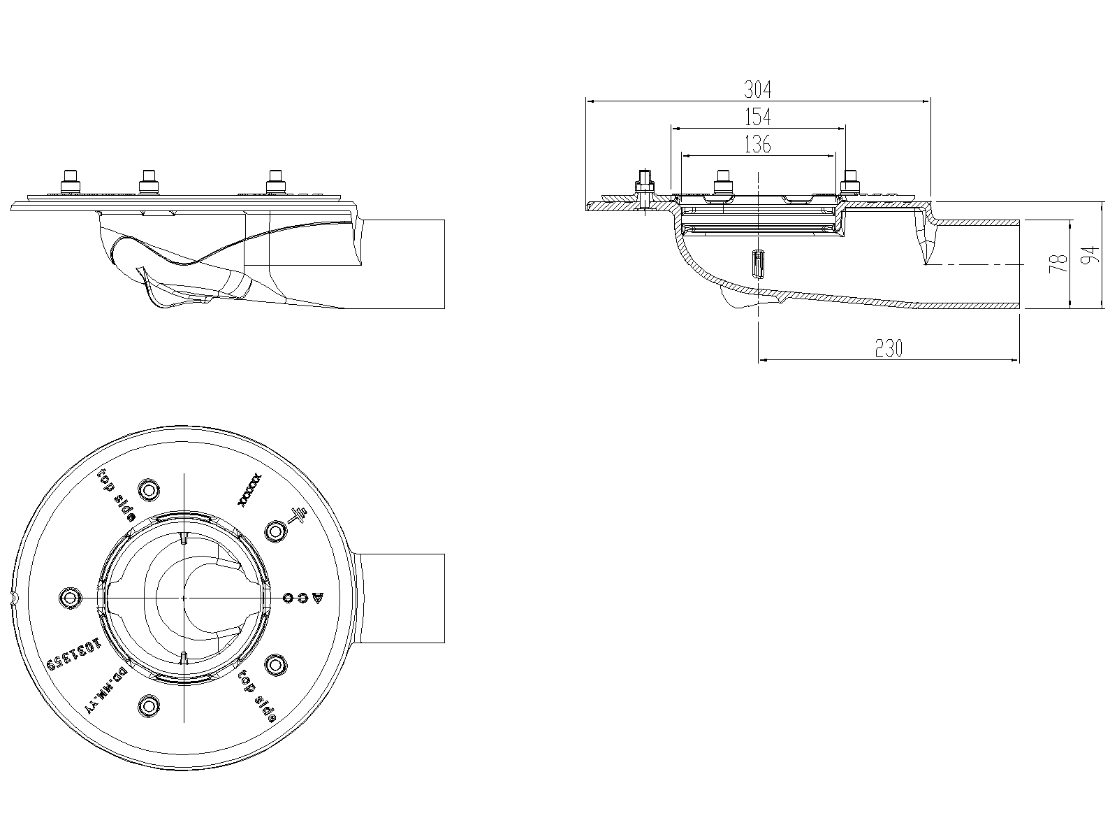 70531112_CAD Esquema CAD del artículo 70531112