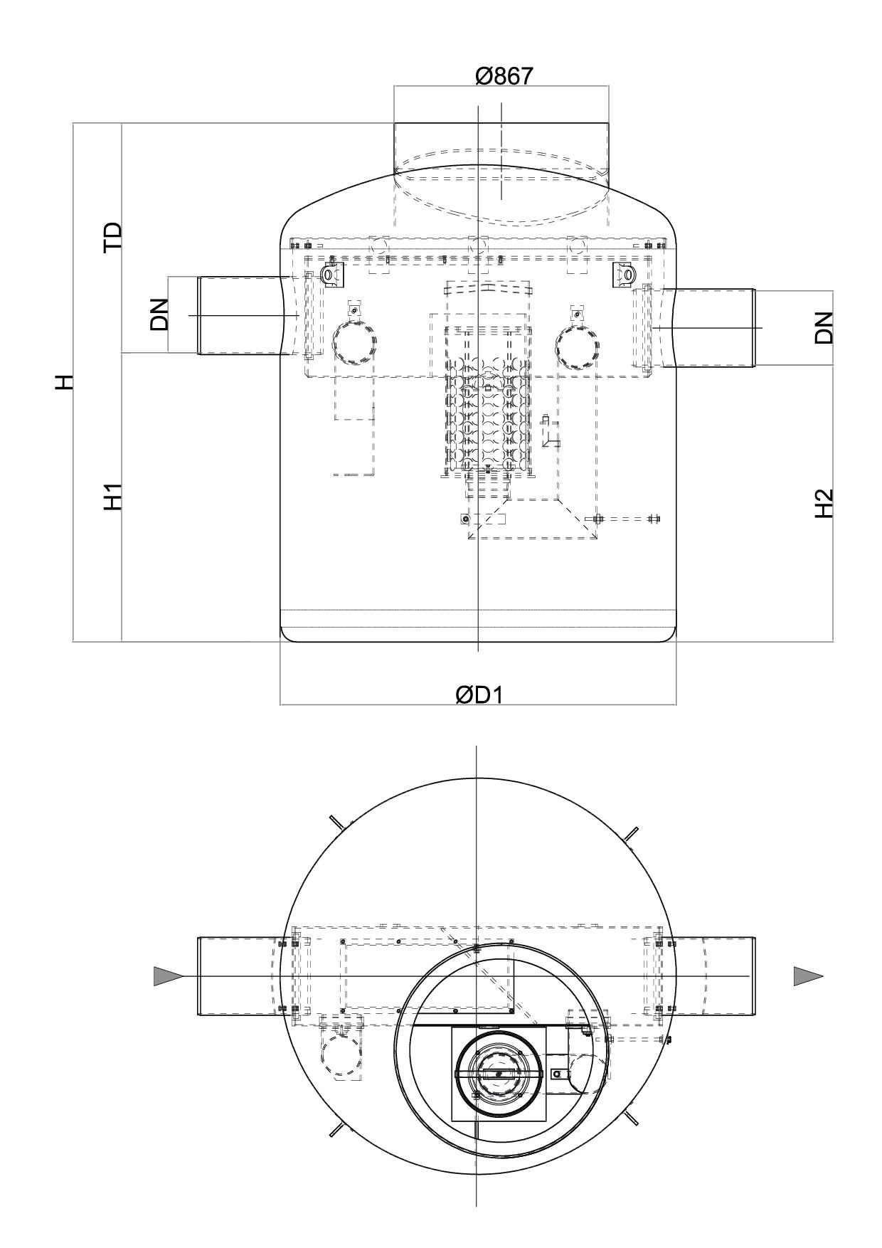 ESQUEMA TECNIGO GENERICO OLEOPASS G Esquema tecnico generico Oleopass G Iberizado