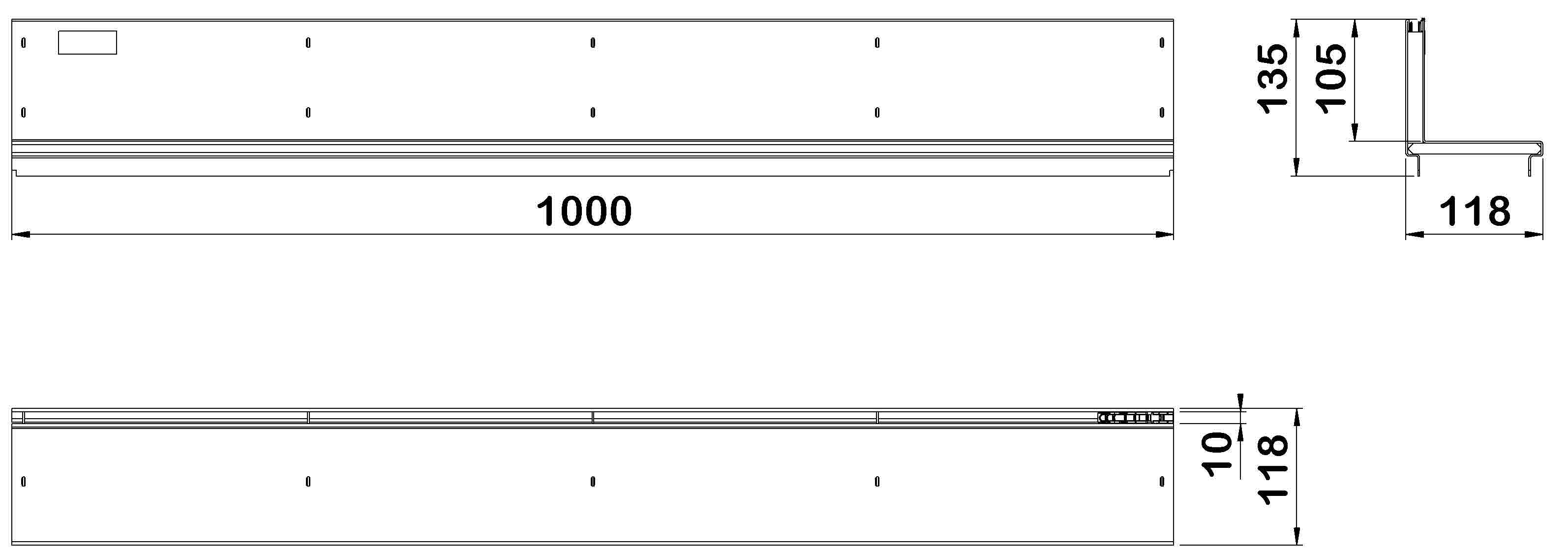 SW00415842_D Esquema grelha brickslot L Self100 1000