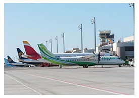 Canais de drenagem ACO no Aeroporto de Gran Canaria