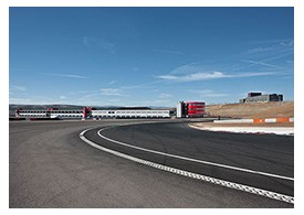 ACO no circuito de alta velocidade de Los Arcos