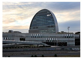 Canales de drenaje ACO en la Sede BBVA
