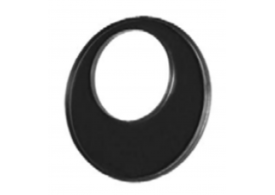 Render del adaptador para cambio de canal QMAX 225-355 L25 Ø435 de polietileno.
