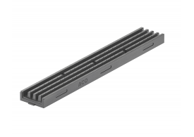 Render Canal Multislot 150 Color Negro