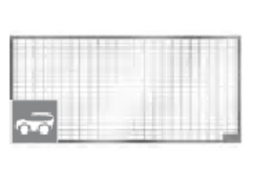 Render generico de la reja para tragaluz THERM, reja entramada 30x10 clase de carga 9kN.